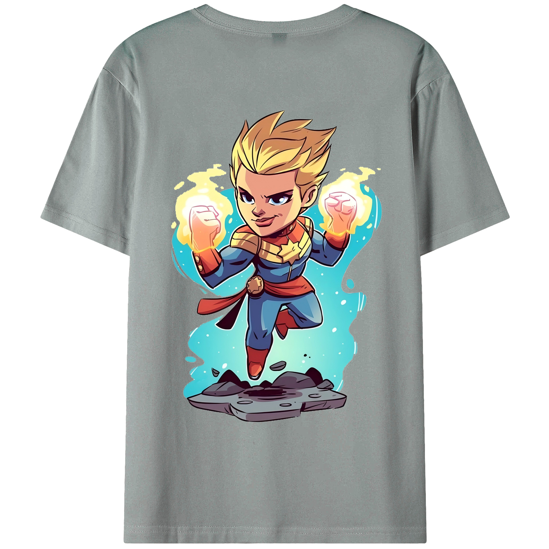 （画像用） アベンジャーズ The Avengers 綿100％ メンズ半袖Tシャツ（バックプリント） 通気性